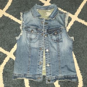 Reversible Express Denim Vest